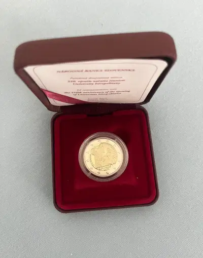 2€ Univerzita Istropolitana PROOF 2017