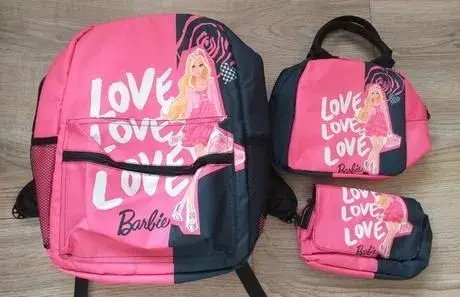 Nový dievčenský školský batoh/ sada Barbie