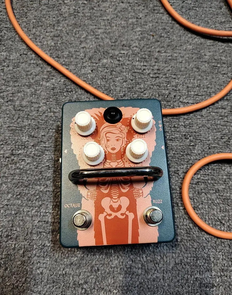 Orange Fur Coat Octave Fuzz