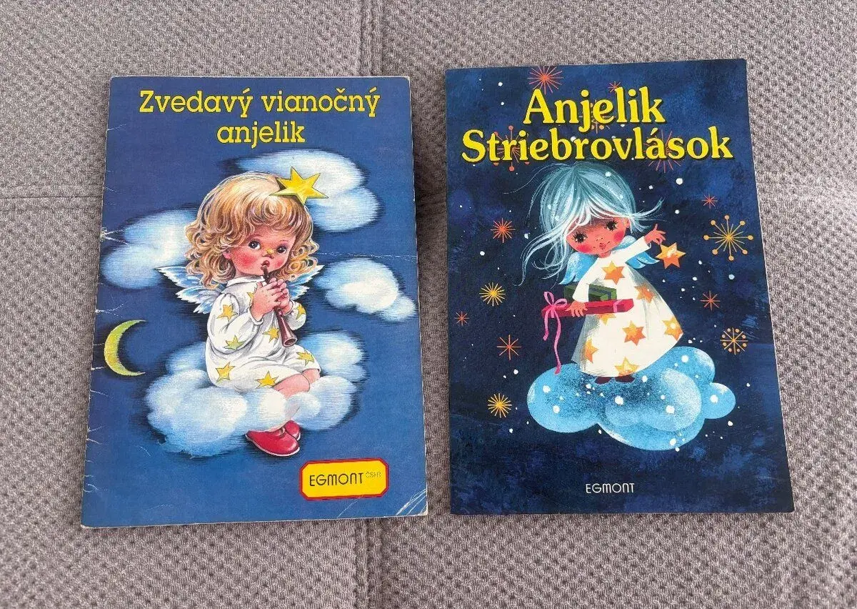 Anjelik Striebrovlások, Zvedaví vianočný anjelik