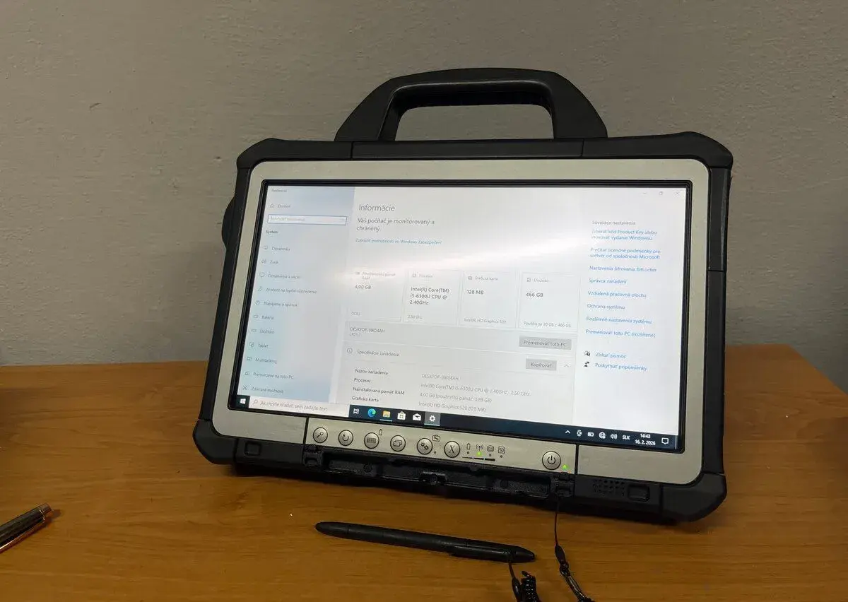 Panasonic W10 RAM4 HDD500 i5