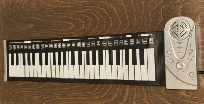 Zrolovateľné piano