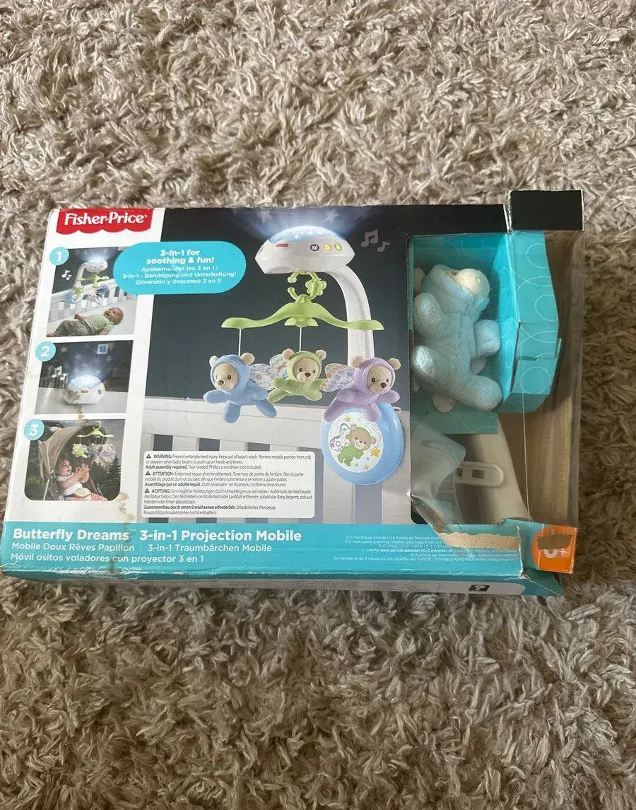 Hraci kolotoc nad postielku Fisher Price