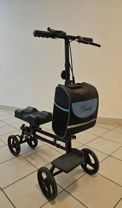 Kolenna kolobežka, knee scooter (nahrada barlí)