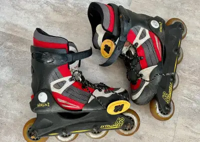 Detské kolieskové korčule K2, veľkosť 33,5-35,5