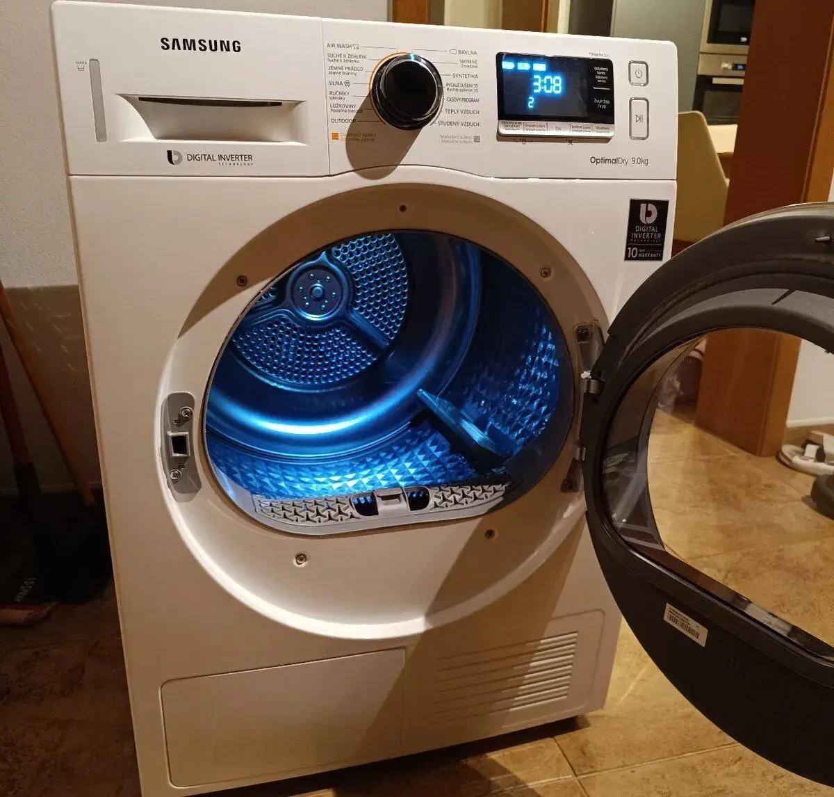 Sušička Samsung DV90M6200CW