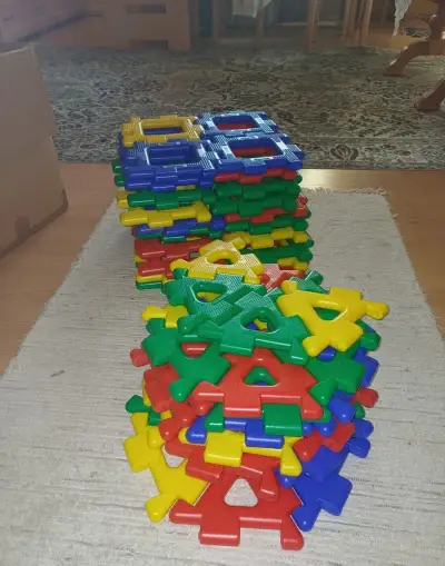 Gigantická stavebnica Polydron 80 ks