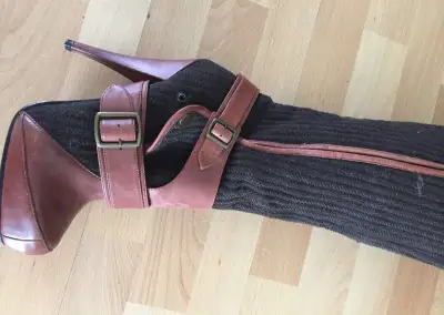 Vysoké čižmy zn. UNITED COLORS OFF BENETTON