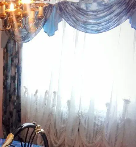 3 dielny záves