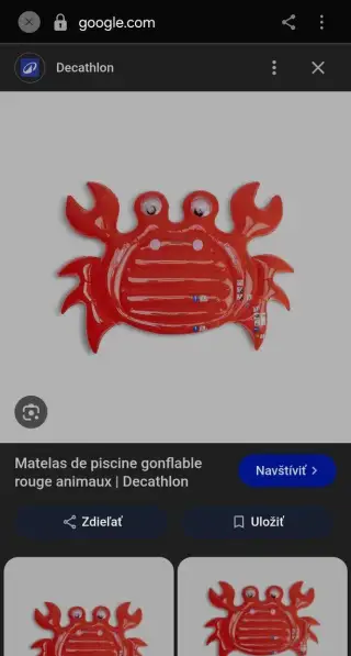 Nafukovacka krab