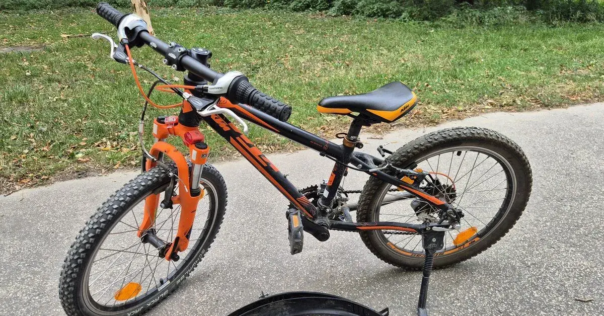 Detsky odpruzeny bycikel KTM 20.