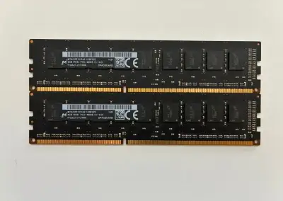 #196 2x 4GB DDR3 14900E | 8GB RAM | MT9JSF51272AZ