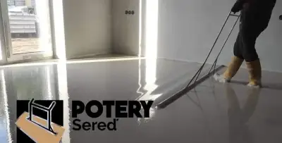 Anhydritové liate potery ,anhydriotvý poter