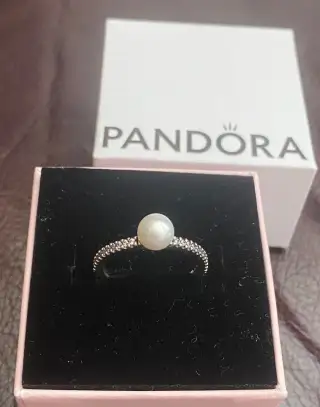 Pandora prsten s perlou