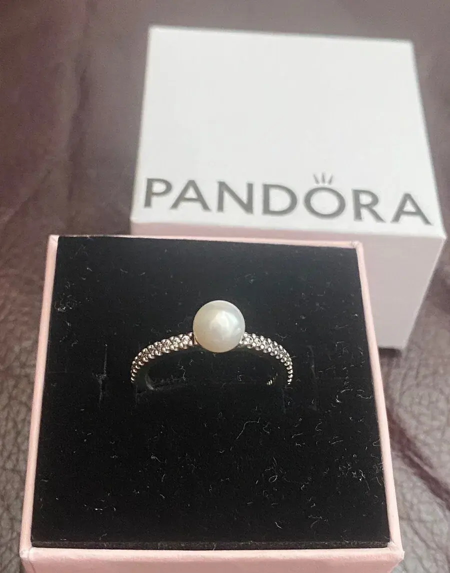 Pandora prsten s perlou