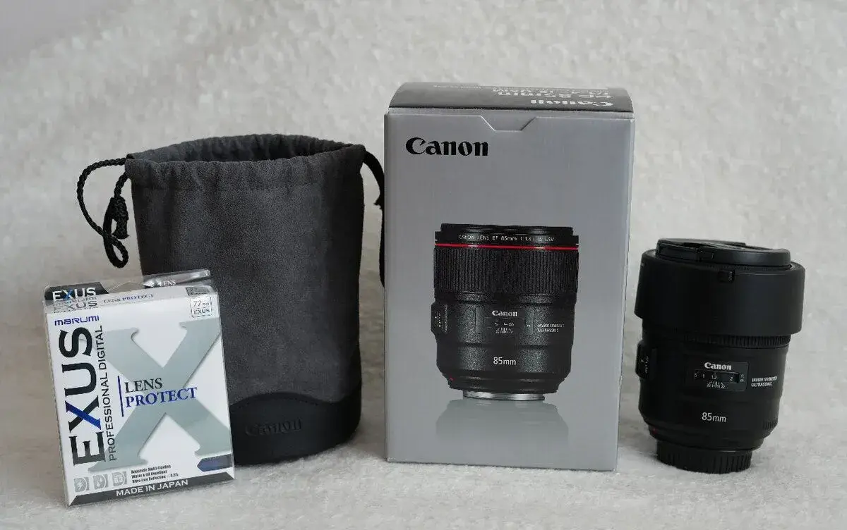 Canon EF 85mm f/1.4L IS USM – Top stav + Filter GRATIS
