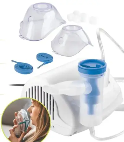 INHALATOR KOMPRESOROVY- DUTINY, PĽÚCA,ASTMA.
