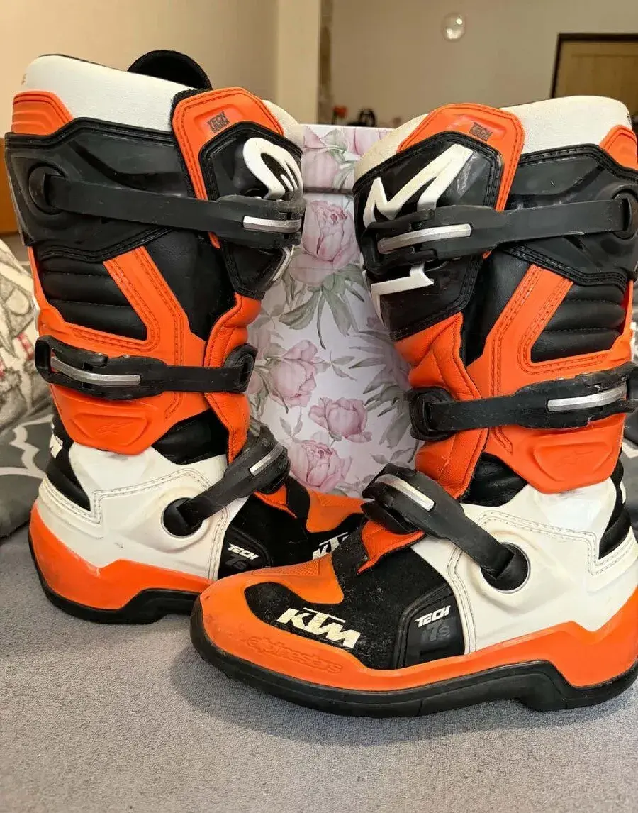 Predsm detské boty Alpinestars KTM racing