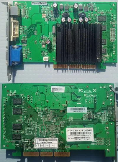 AGP Grafické karty (Universal AGP slot)