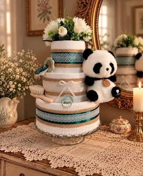 Plienková torta Panda