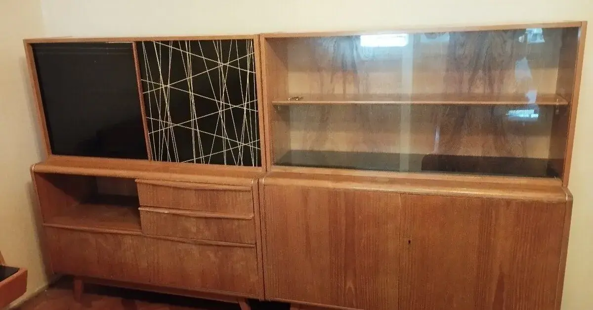 Retro 5 dielna obývačková zostava Jitona