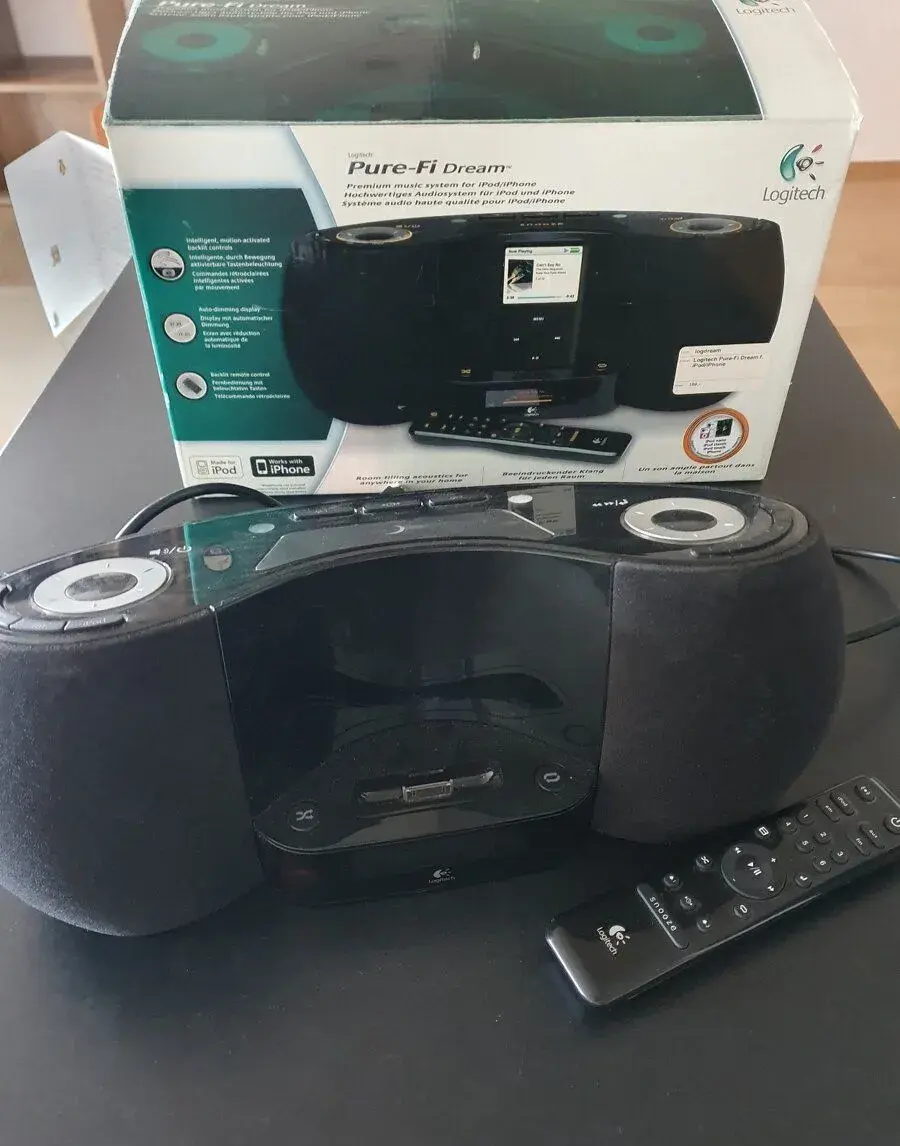 Logitech audio system + ovladac