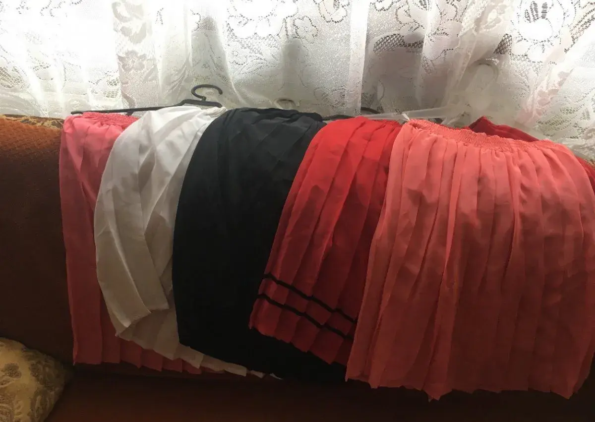 Talianske Plysovane sukne