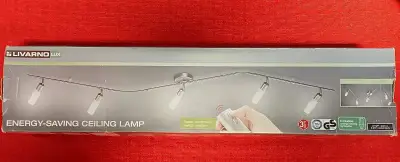 Úsporná stropná lampa, úsporná lampa a Halogénová lampa