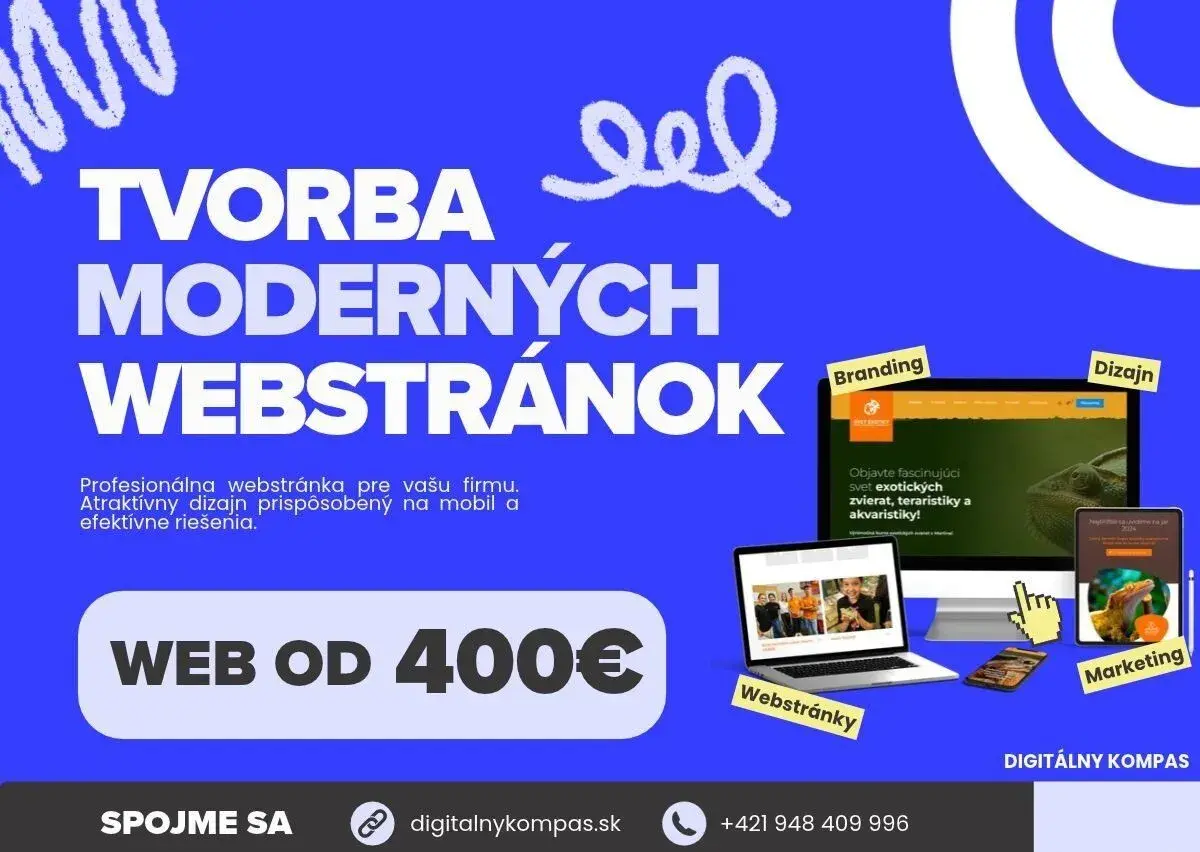 Tvorba webstránok, e-shopov | Marketing | Grafika