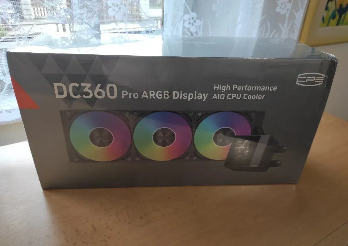 Vodné chladenie PCCOOLER DC360 Pro ARGB Display BK (Nové)