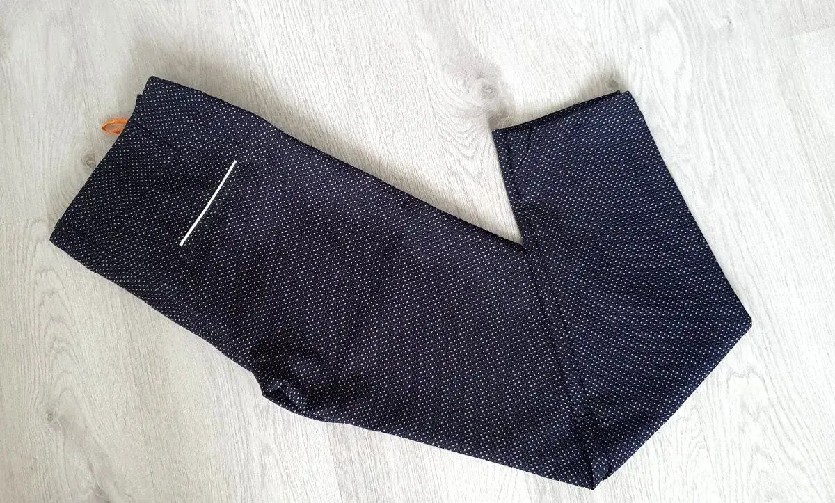 Elegantné bodkované nohavice Vivento v.L