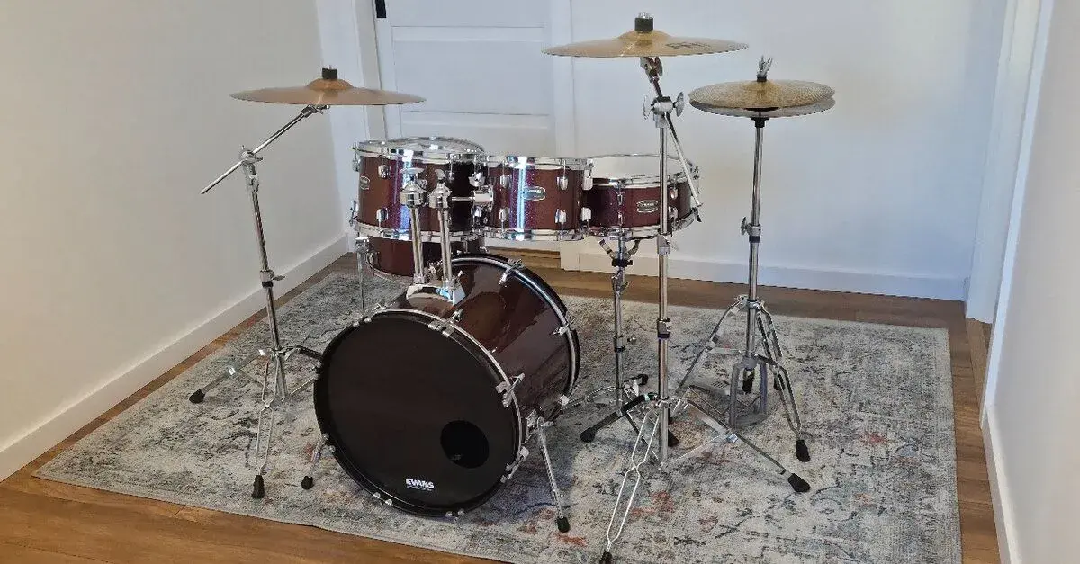 Yamaha Rydeen 20 - ako nová, hardvér Yamaha, činely, blany