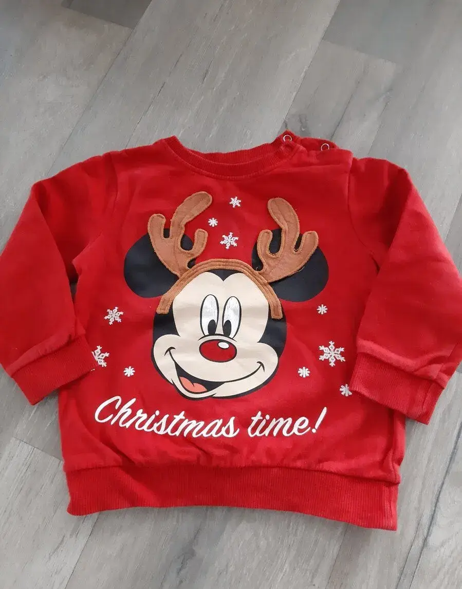 Vianocna mikyna zn. Disney Baby v. 92