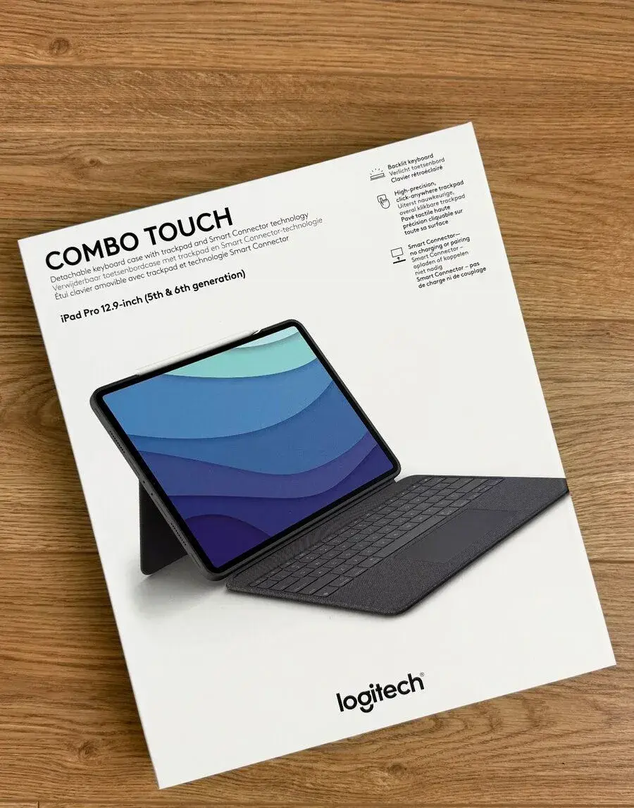 Logitech Combo Touch pre iPad Pro 12.9 (5th & 6th gen)