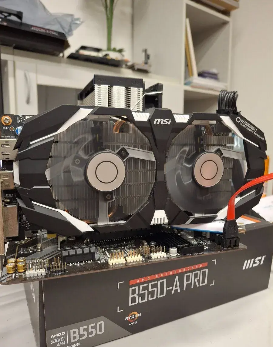 MSI GTX 1060 6GB - vyčistená/prepastovaná