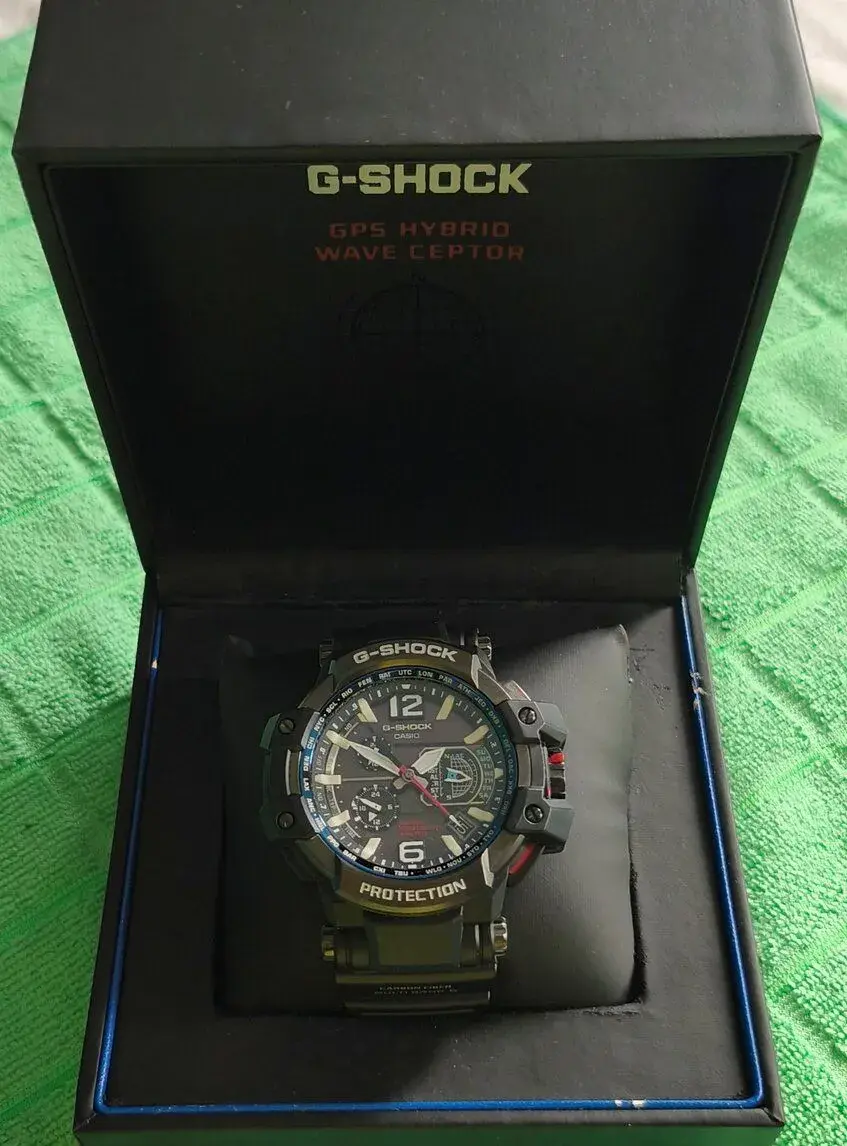 CASIO G-SHOCK GPW 1000-1A HYBRID WAVECEPTOR
