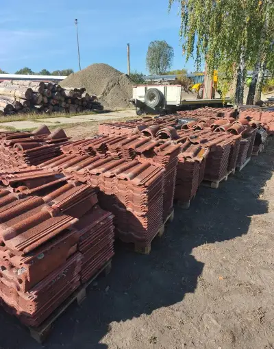 Použita betónová šklidla Bramac