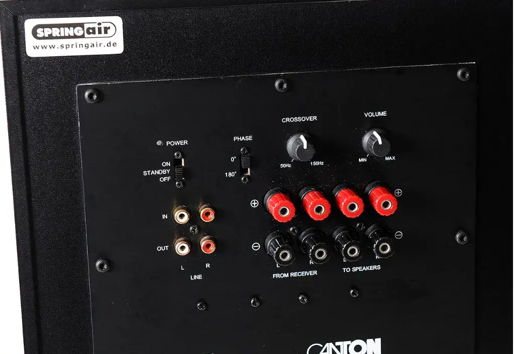 Výkonný aktívny subwoofer CANTON AS 25 (80W / 150W)