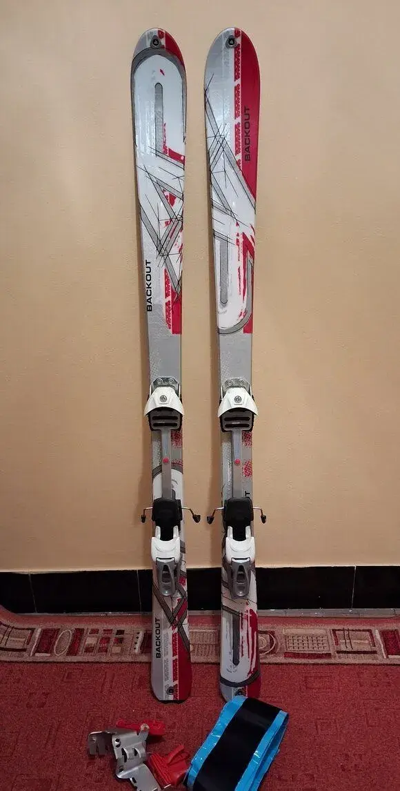 Kompletný skialpový set 146cm