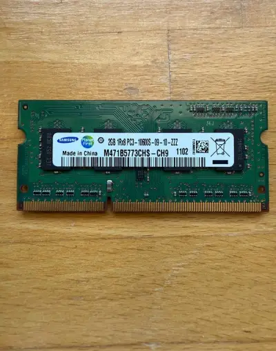 Samsung DDR3 2GB SODIMM pamäť do notebooku
