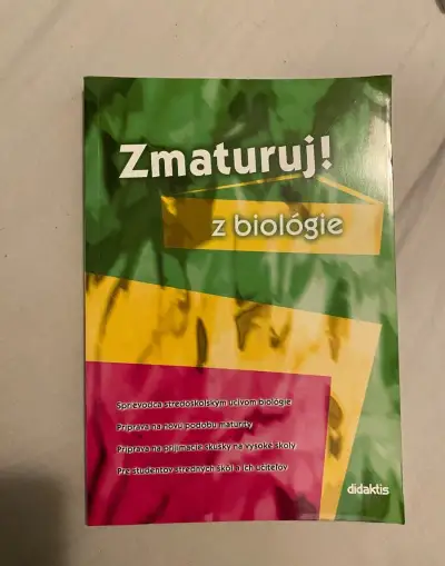 Zmaturuj z biológie (Didaktis) – komplexný sprievodca stred