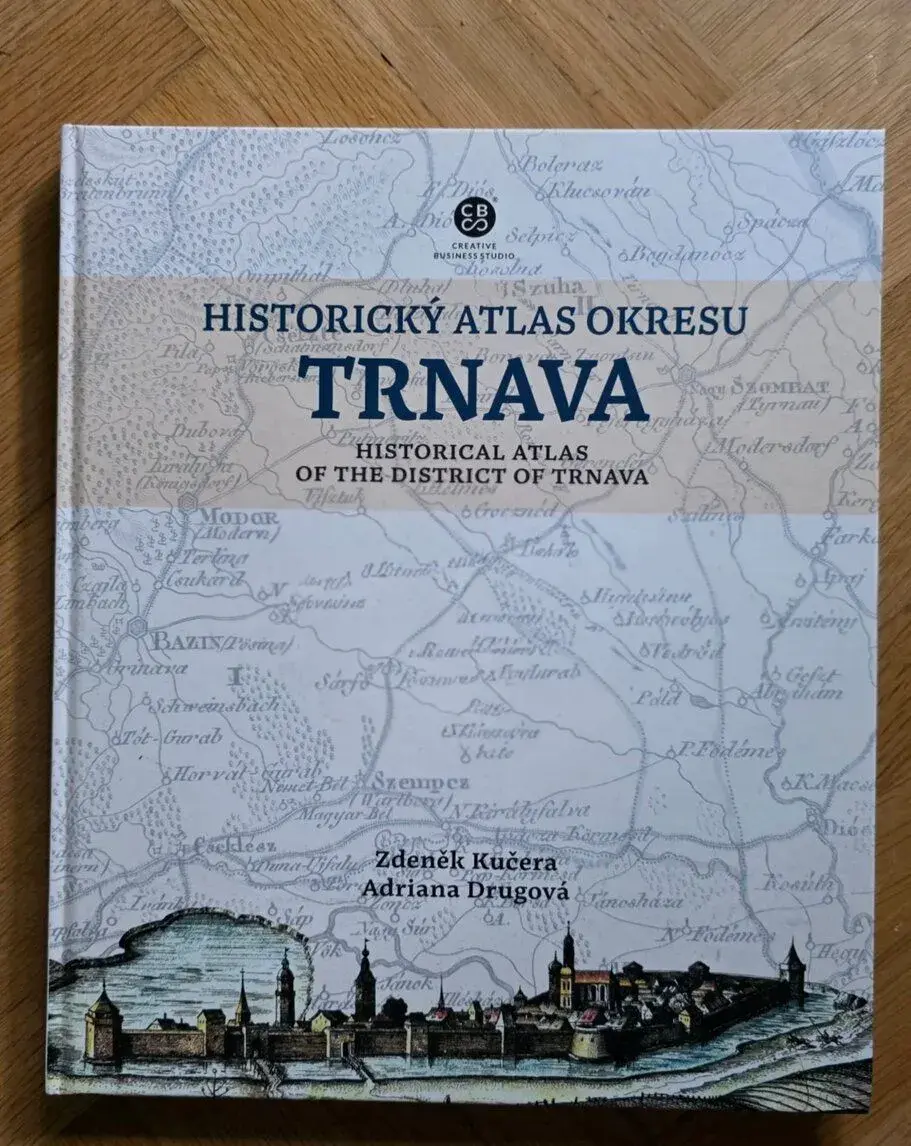 Novinka autorský výtlačok: Trnava-historický atlas okresu