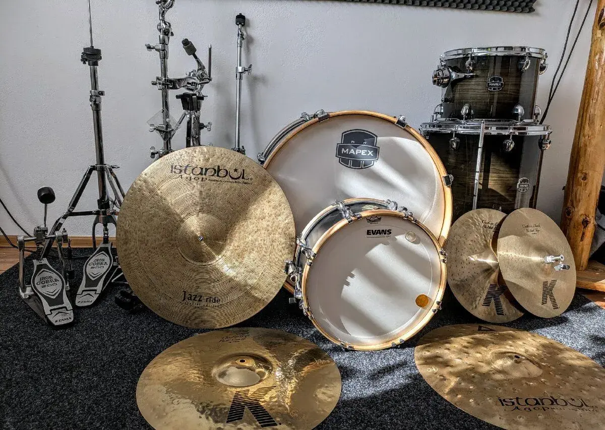 MAPEX ARMORY, DIXON + Činely a HW