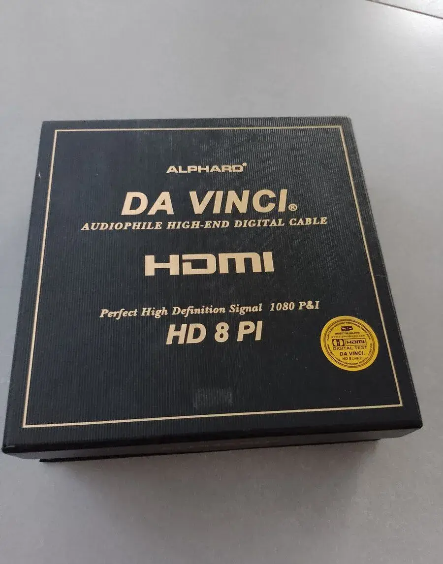 Nový prepojovací kábel HDMI DaVinci GOLD