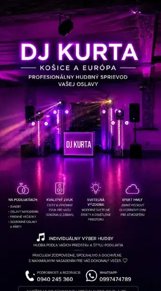 🎧 DJ KURTA | Košice a Európa