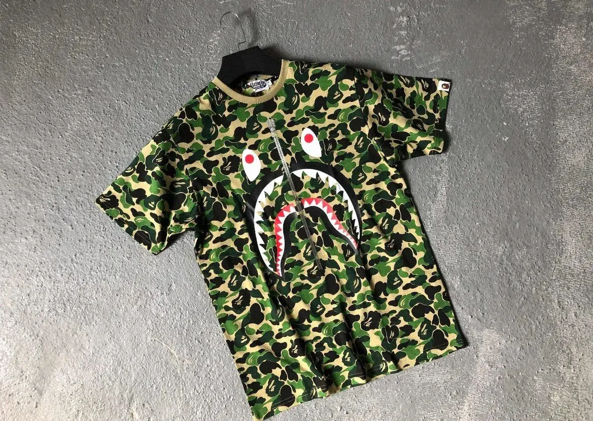 Bape Tričko Zelené