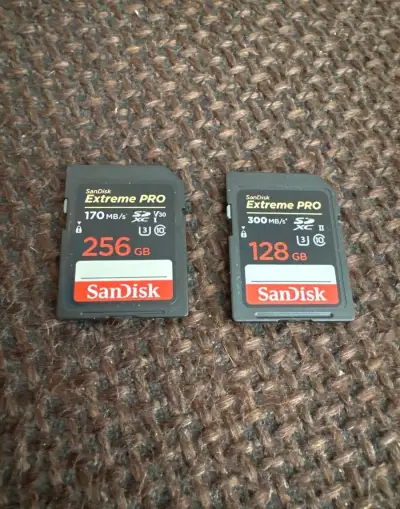 SD 1TB / SD SanDisk 256 GB / 128 GB Pamäťová karta
