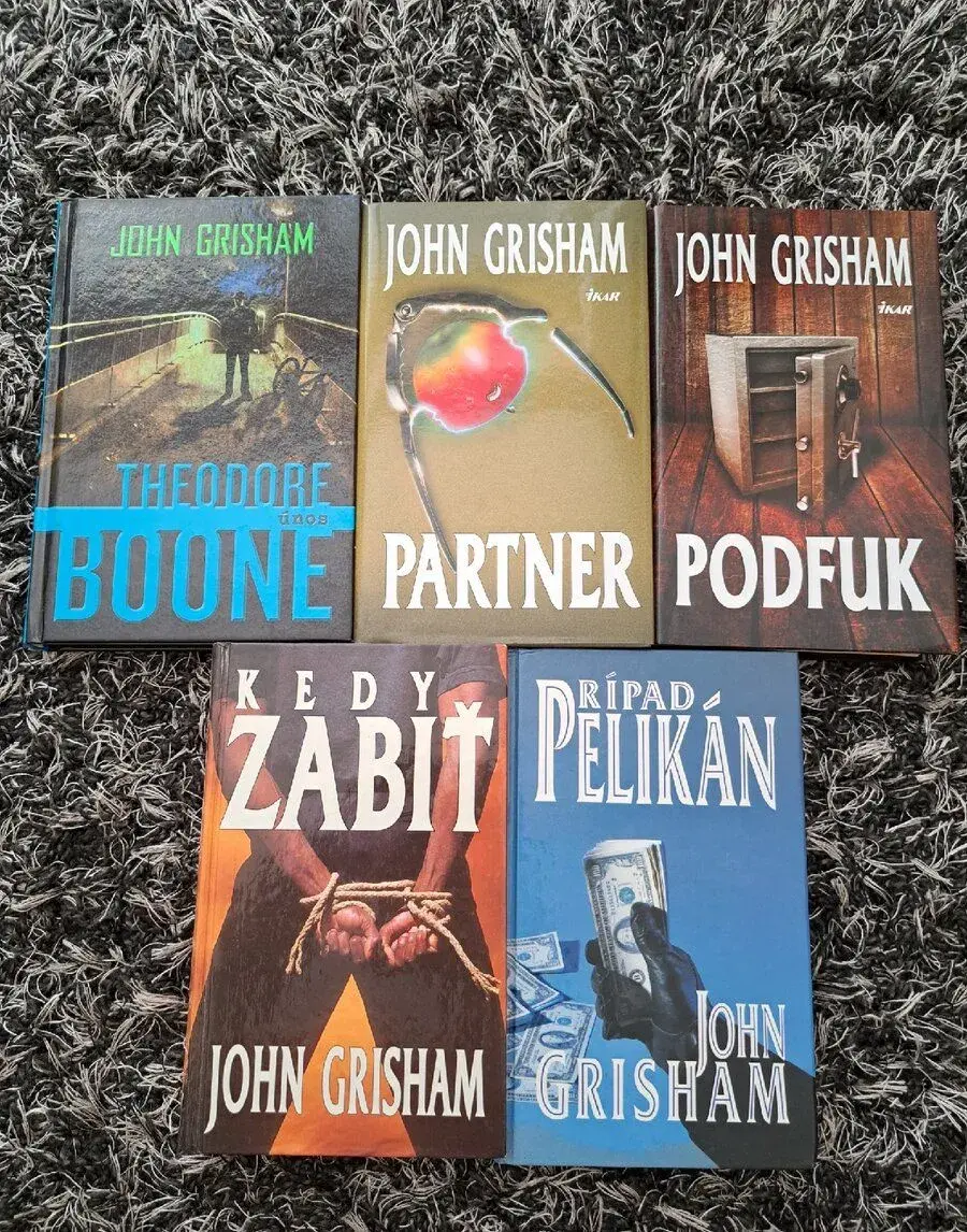 Knihy John Grisham,Dick Francis