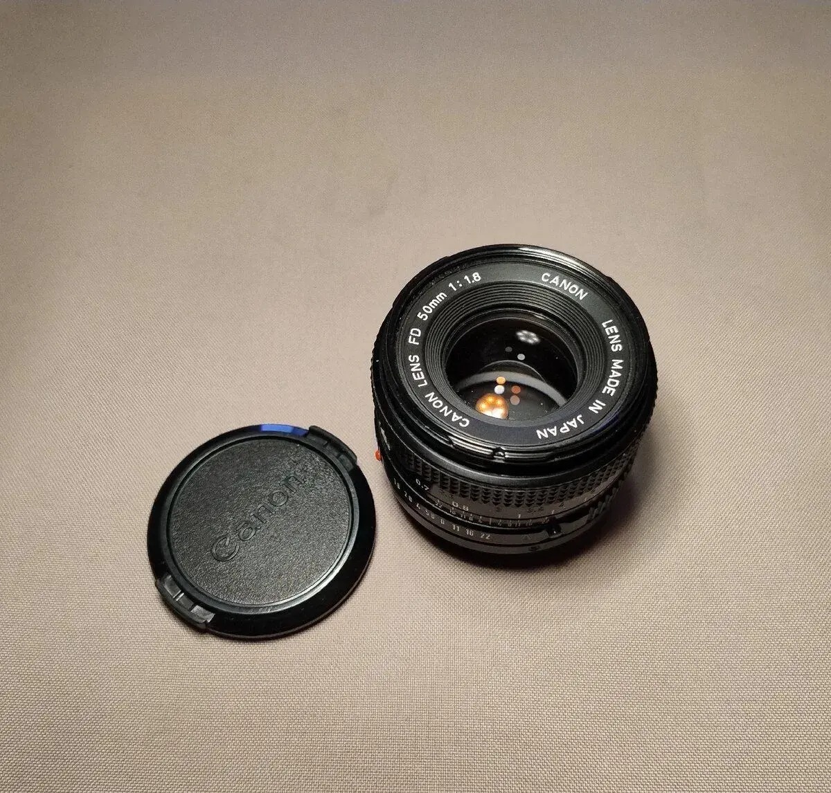 Canon FD 50mm 1.8 - Perfektný stav