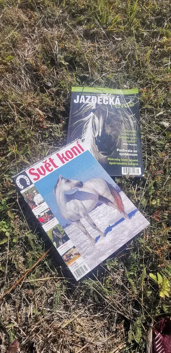 2x magazín o koňoch